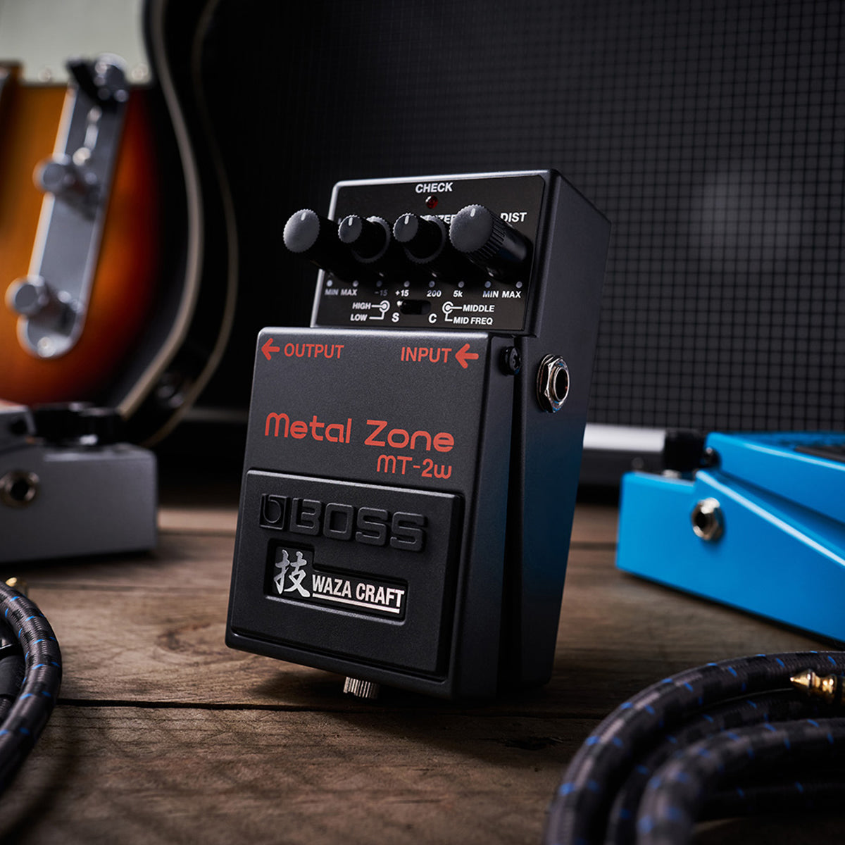 Pedal Guitar Boss MT2W, Metal Zone Waza Craft