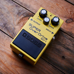 Pedal Guitar Boss SD1, Super OverDrive