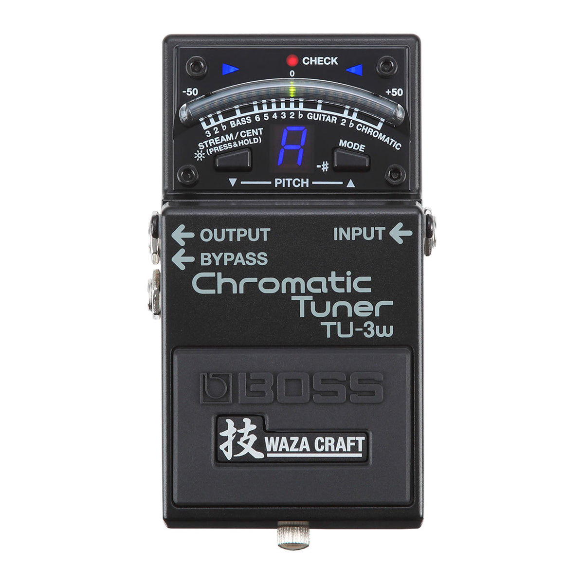 Pedal Guitar Boss TU3W, Chromatic Tuner Waza Craft