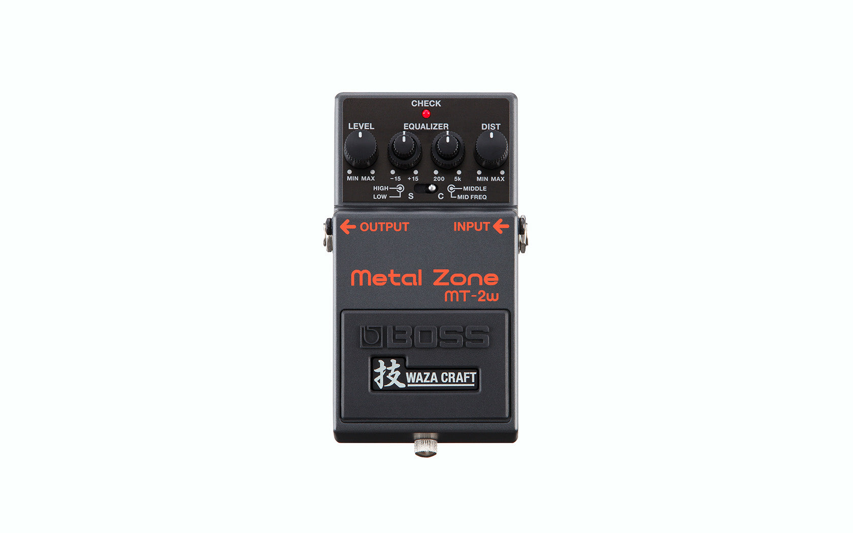 Pedal Guitar Boss MT2W, Metal Zone Waza Craft