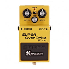 Pedal Guitar Boss SD1W, Super Overdrive Waza Craft