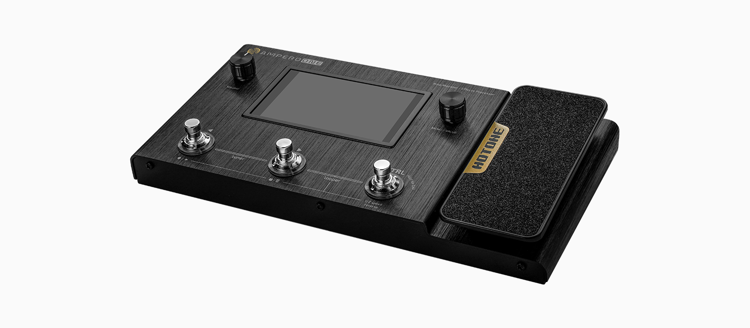 Pedal Guitar Hotone Ampero One MP80 Amp Modeler and Effects Processor