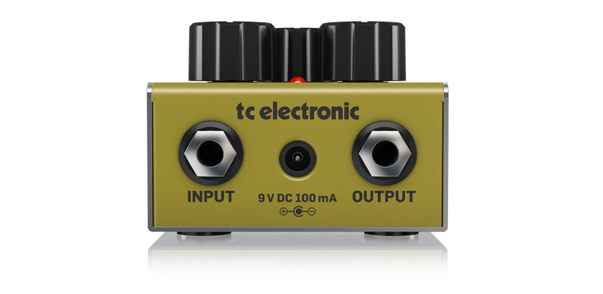 Pedal Guitar TC Electronic Cinders Overdrive Effects Pedal