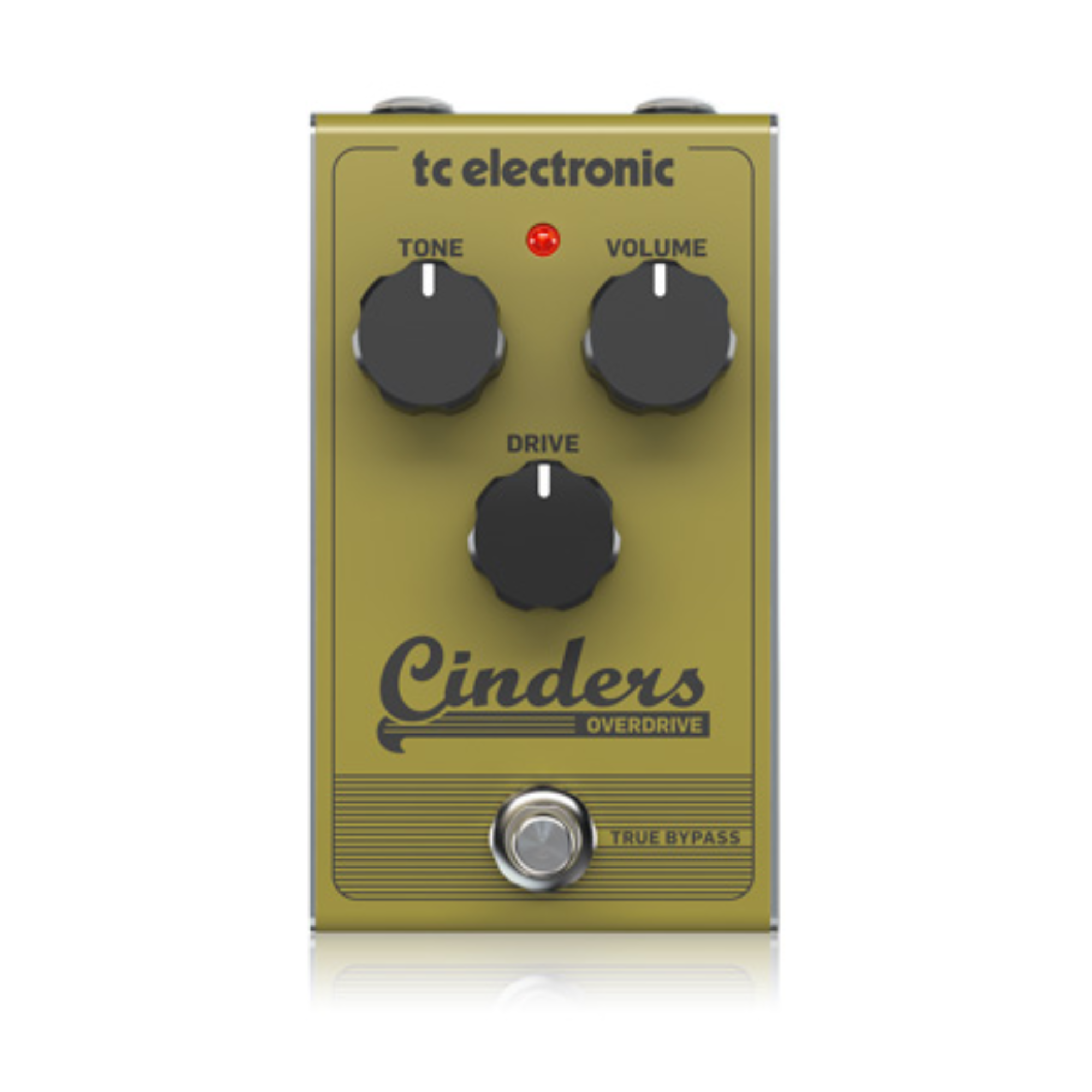 Pedal Guitar TC Electronic Cinders Overdrive Effects Pedal