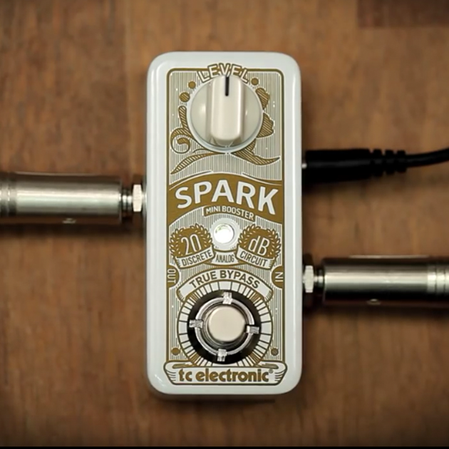 Pedal Guitar TC Electronic Spark Mini Booster Guitar And Bass Effects Pedal