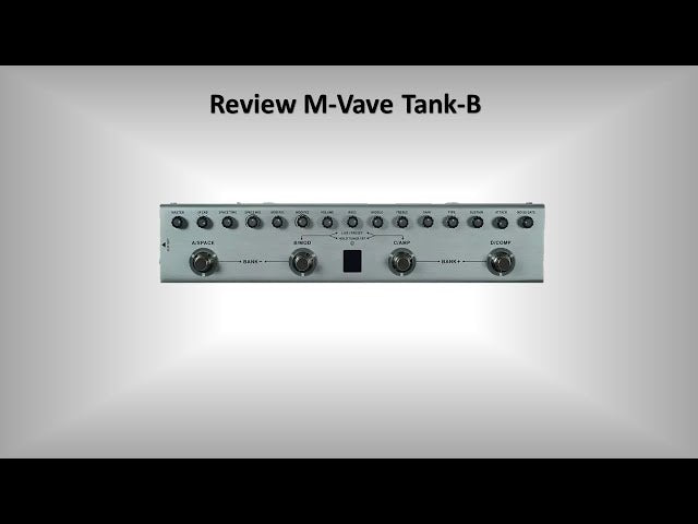 Pedal Guitar M-Vave Tank B