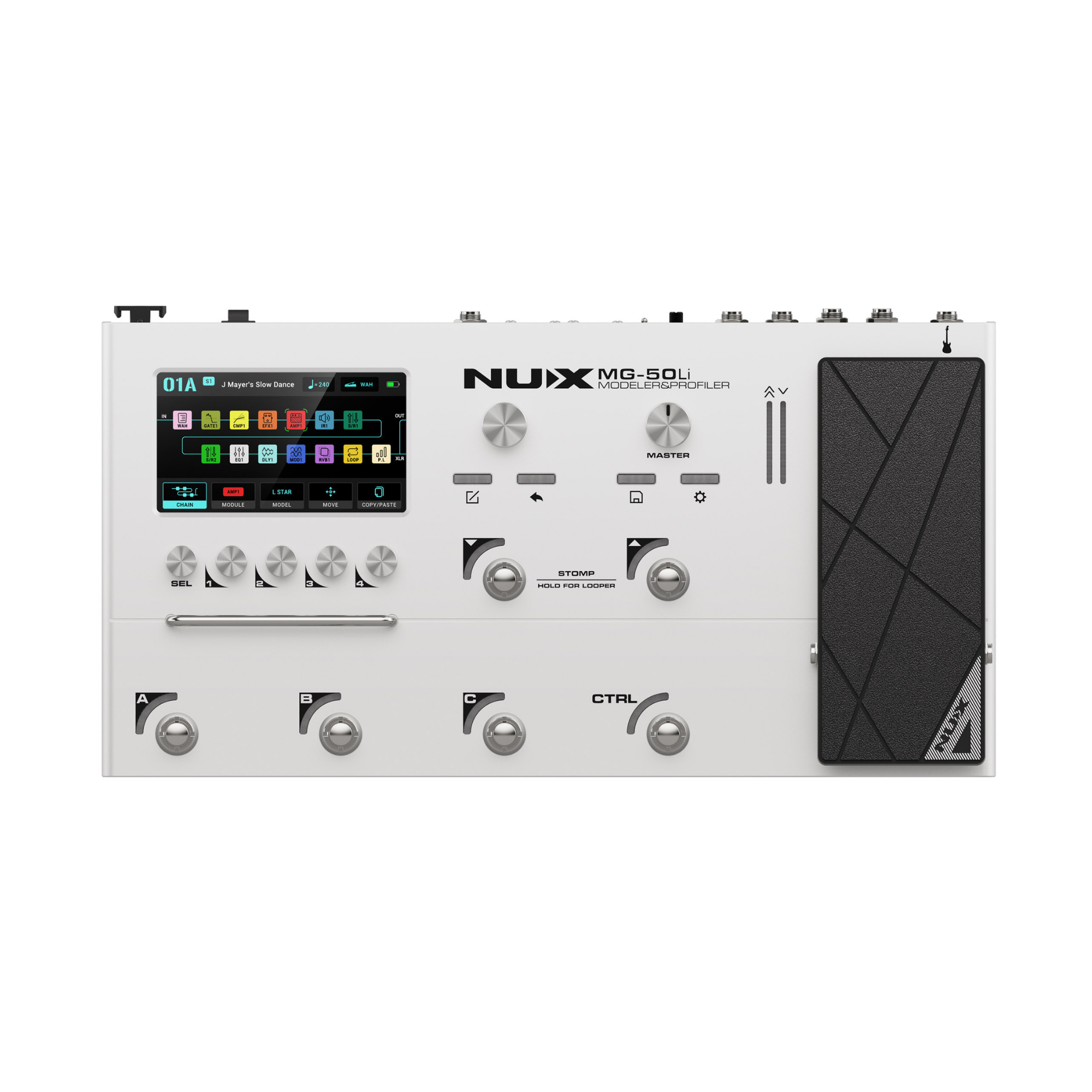 Pedal Guitar Multi Effects Nux MG50Li