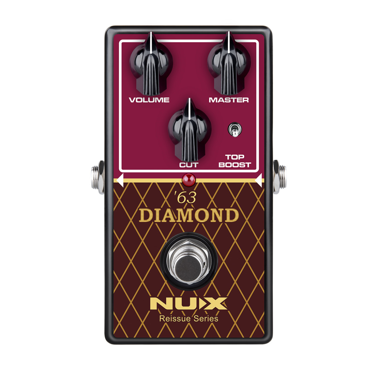 Pedal Guitar Nux ’63 Diamond NRO6, British Diamon In A Box
