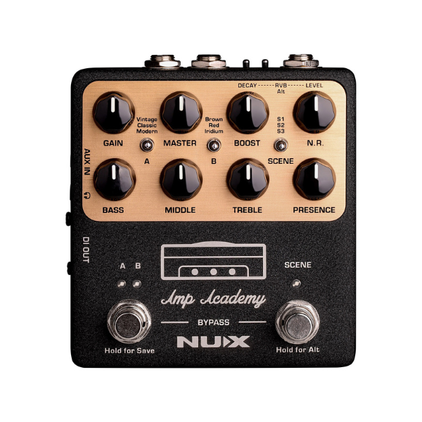 Pedal Guitar Nux Amp Academy