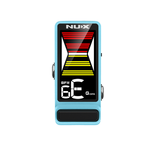 Pedal Guitar Nux Flow Tune MKII, Pedal Tuner, Blue