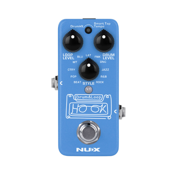 Pedal Guitar Nux HOOK Drum & Loop NDL3, Mini Looper with Phones Out