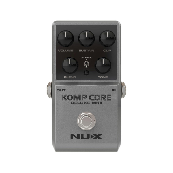 Pedal Guitar Nux Komp Core Deluxe MKII, Transparent Compressor Pedal