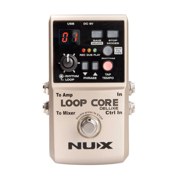 Pedal Guitar Nux Loop Core Deluxe, 24 bit Looper Pedal
