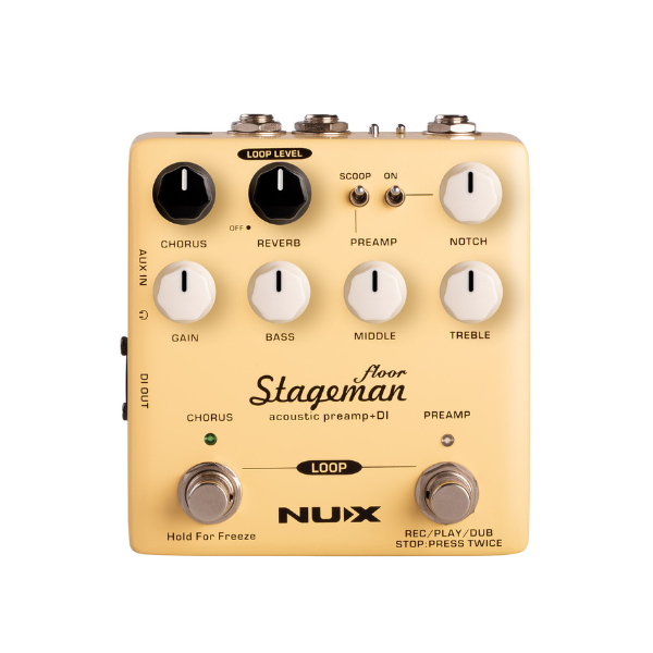 Pedal Guitar Nux Stageman Floor NAP5, Acoustic Preamp & DI