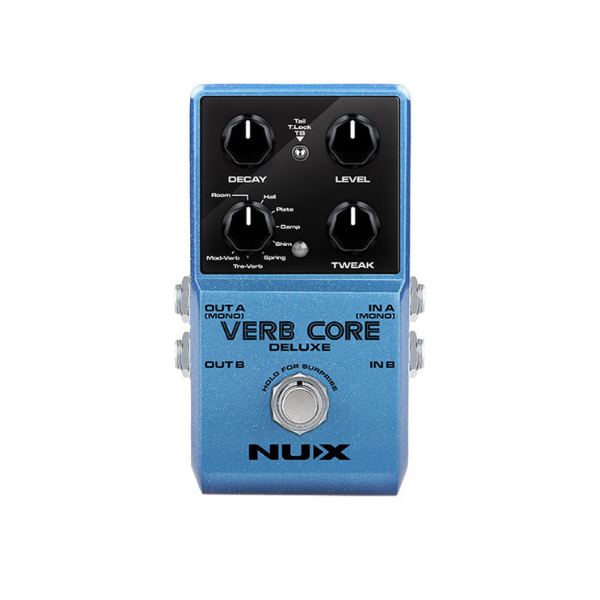 Pedal Guitar Nux Verb Core Deluxe, Reverb Pedal