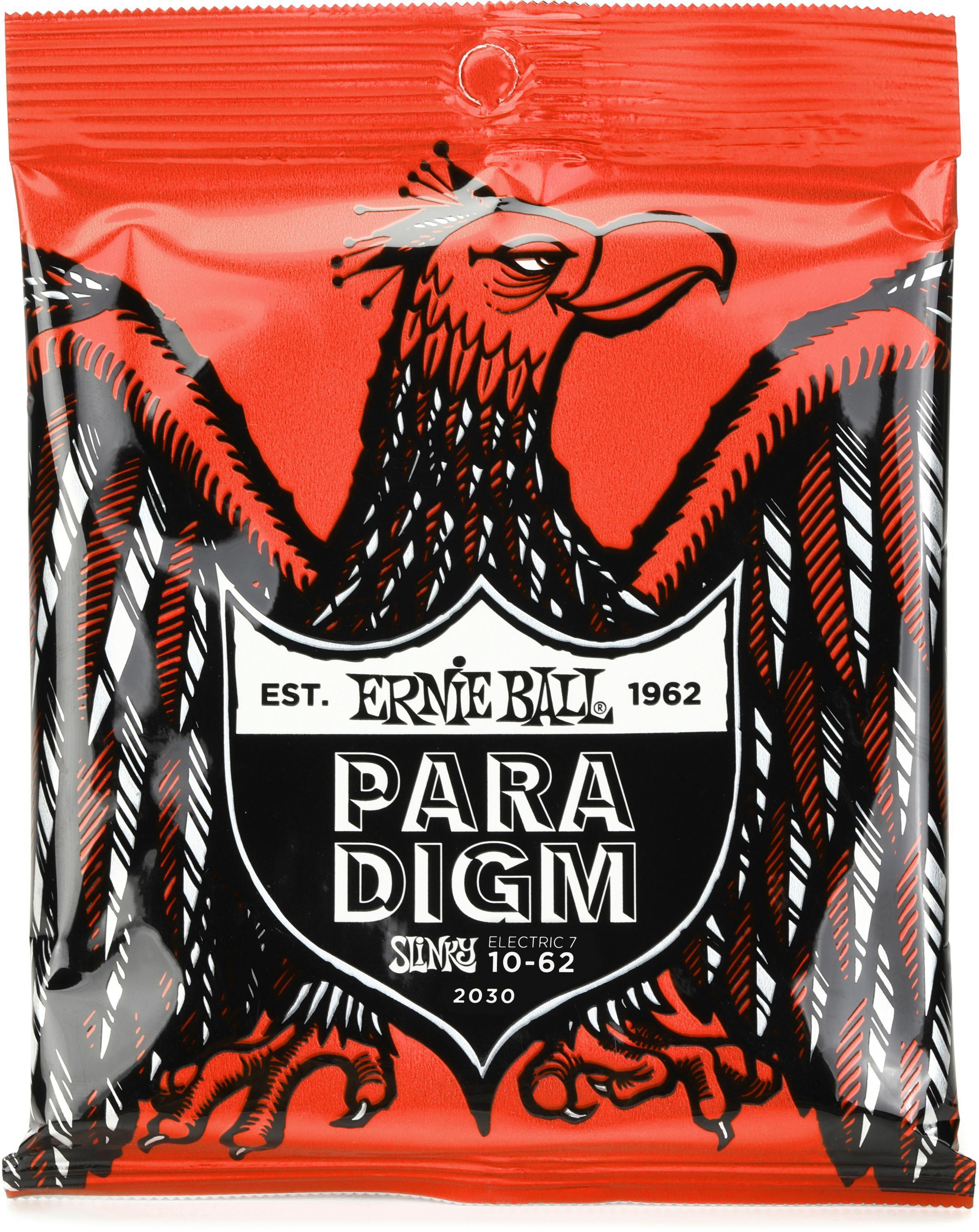 Dây Guitar Điện 7 Dây Ernie Ball STHB Paradigm 2030 (10-62)