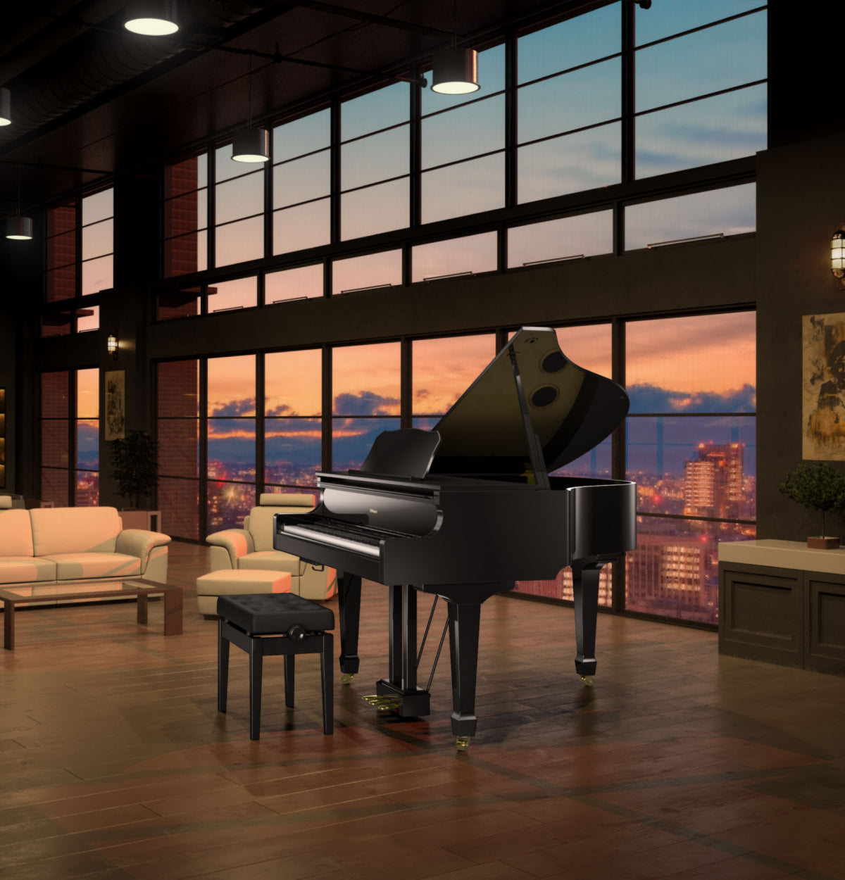 Đàn Grand Piano Roland GP609