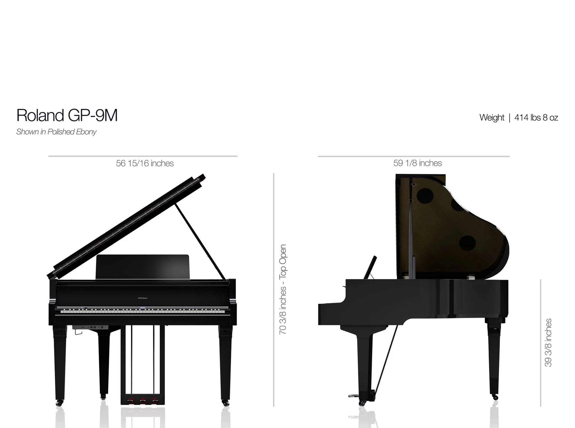 Roland GP-9M Digital Grand Piano