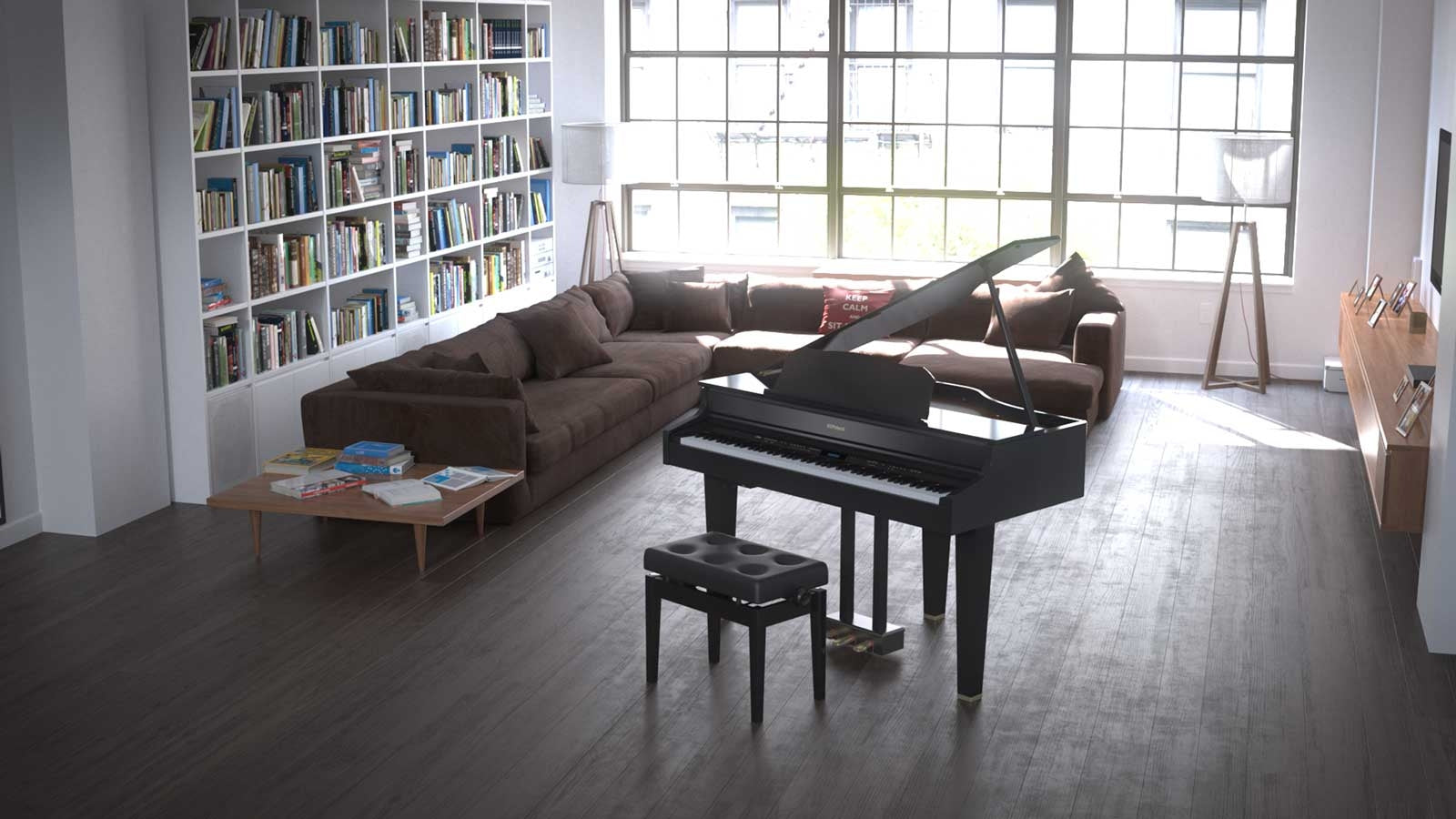 Đàn Grand Piano Điện Roland GP607 - Used
