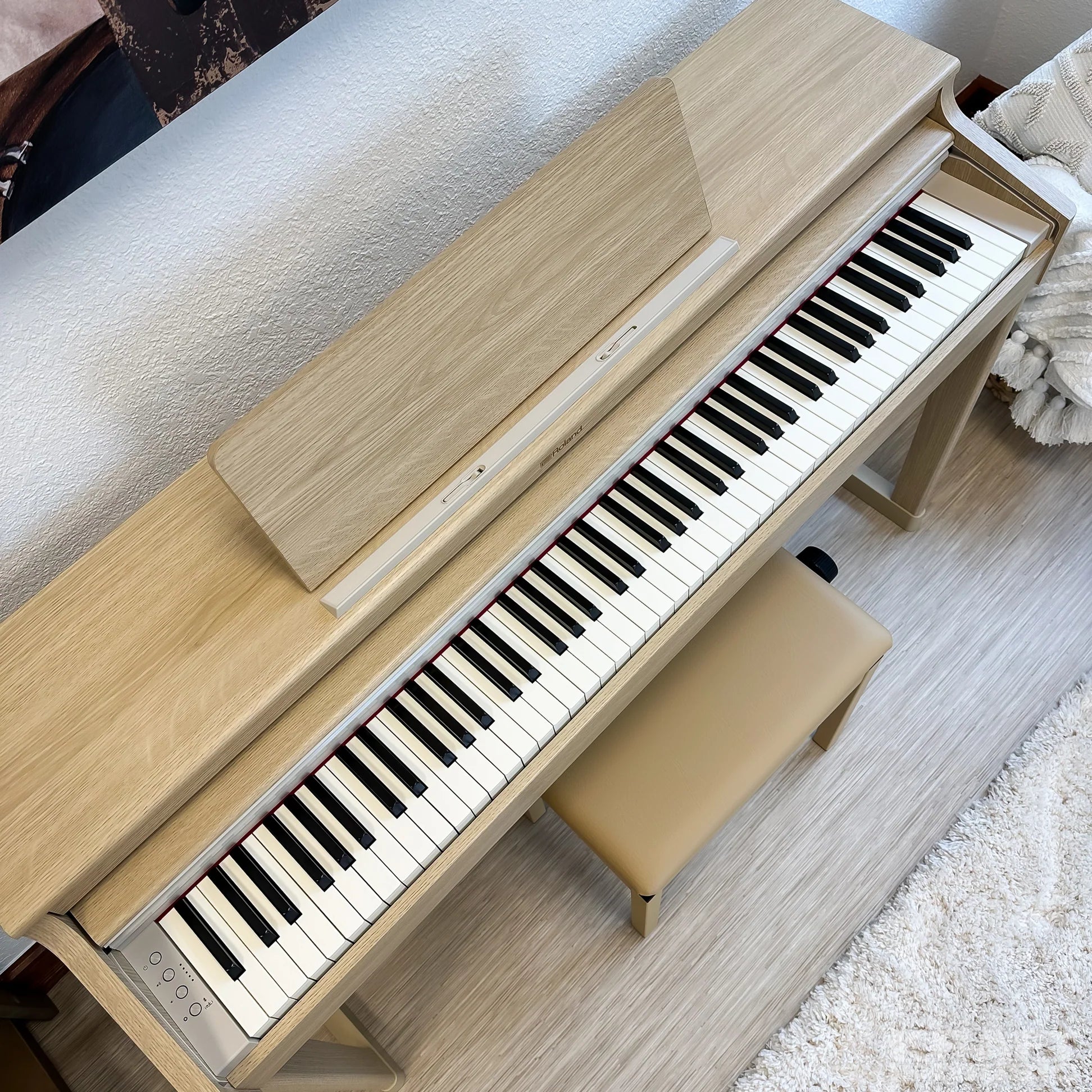 Roland RP701 Digital Piano - Light Oak