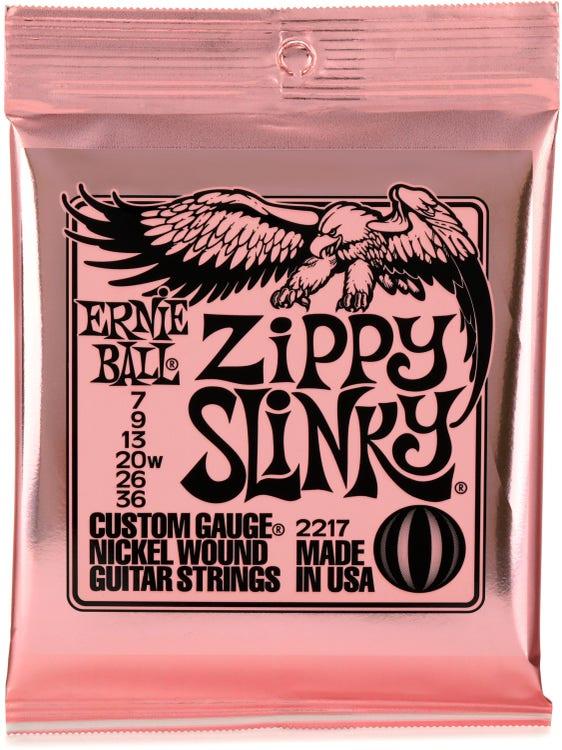 Dây Guitar Điện Ernie Ball Zippy Slinky 2217 (7-36)
