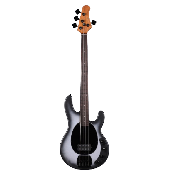 Đàn Guitar Bass Sqoe SBMS200 H Electric Guitar Bass, Roasted Maple Fingerboard, Metallic Silverburst