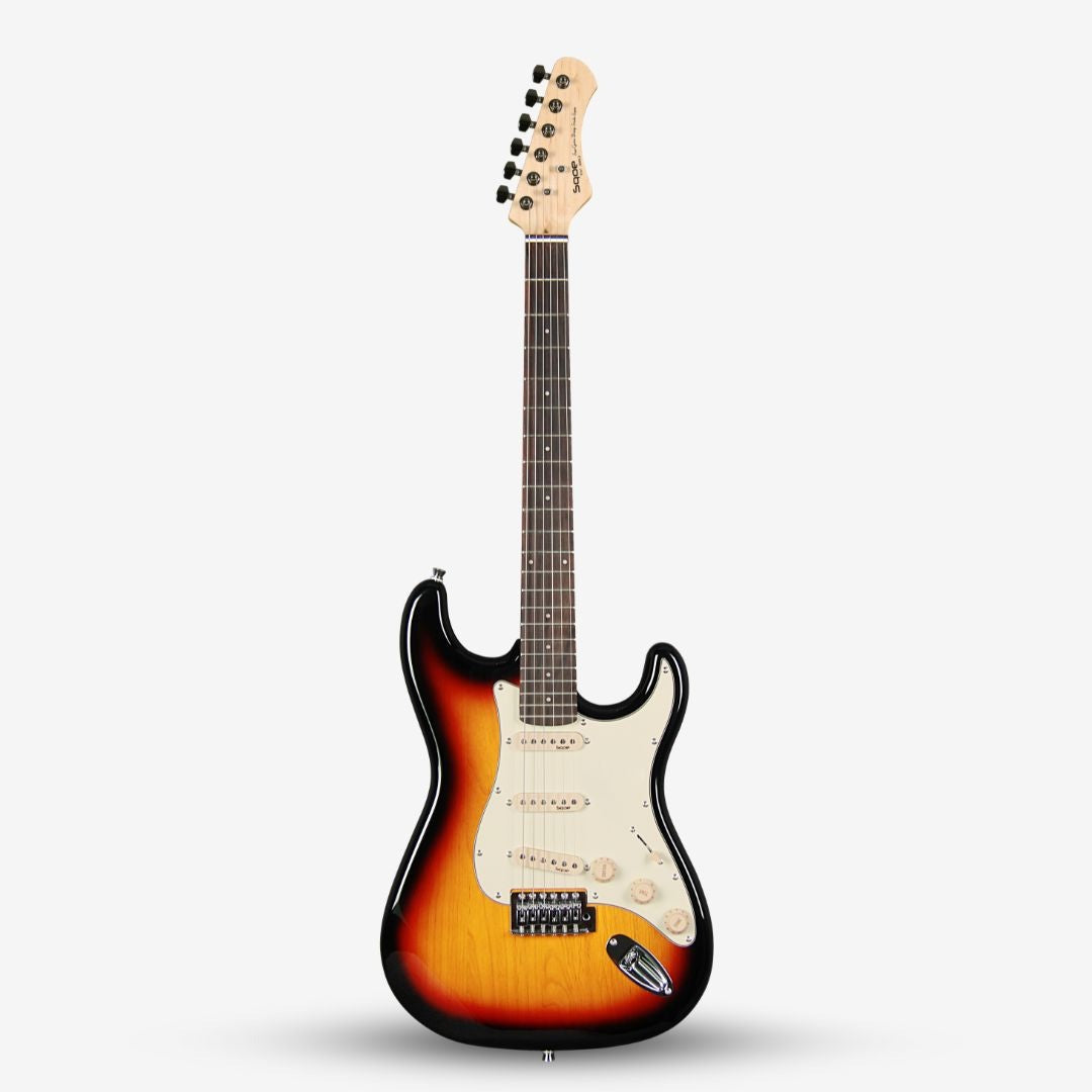 Đàn Guitar Điện Sqoe SEST200 SSS Electric Guitar,  Rosewood Fingerboard, Sunburst