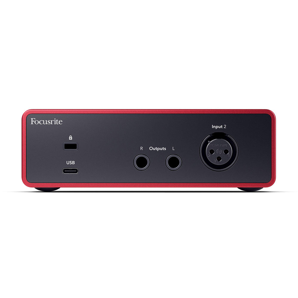 Audio Interface Focusrite Scarlett Solo Gen 4 Sound Card