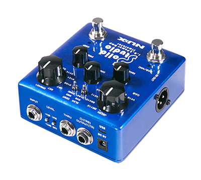 Pedal Guitar Nux Solid Studio NSS5, IR & Power Amp Simulator