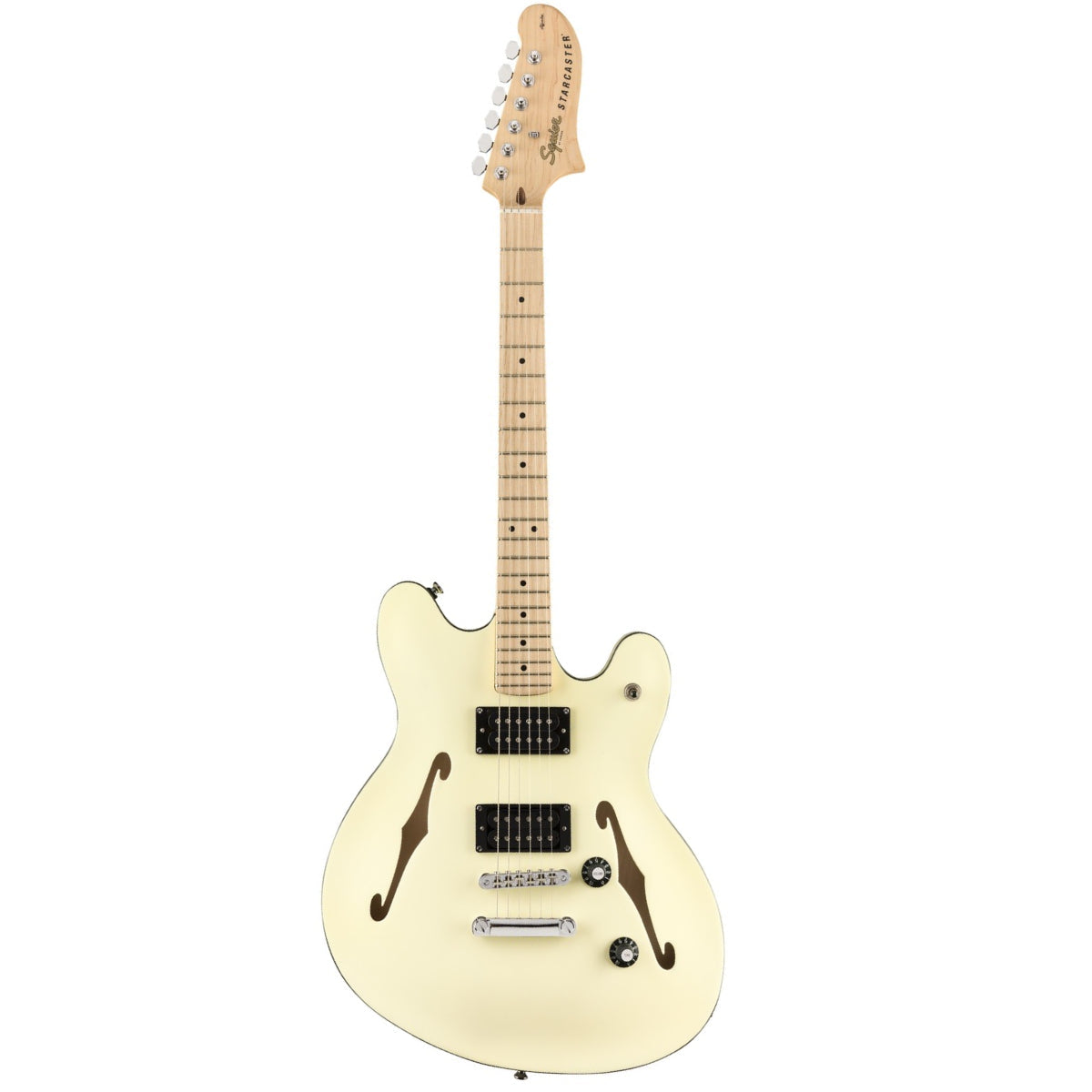 Đàn Guitar Điện Squier Affinity Starcaster, Maple Fingerboard, Olympic White, #0370590505