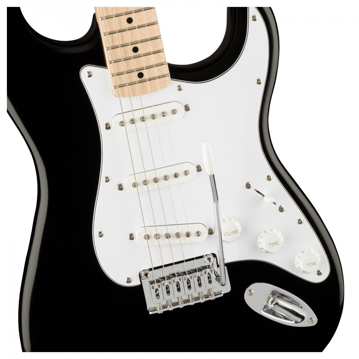 Đàn Guitar Điện Squier Affinity Stratocaster, Maple Fingerboard, Black, #0378002506