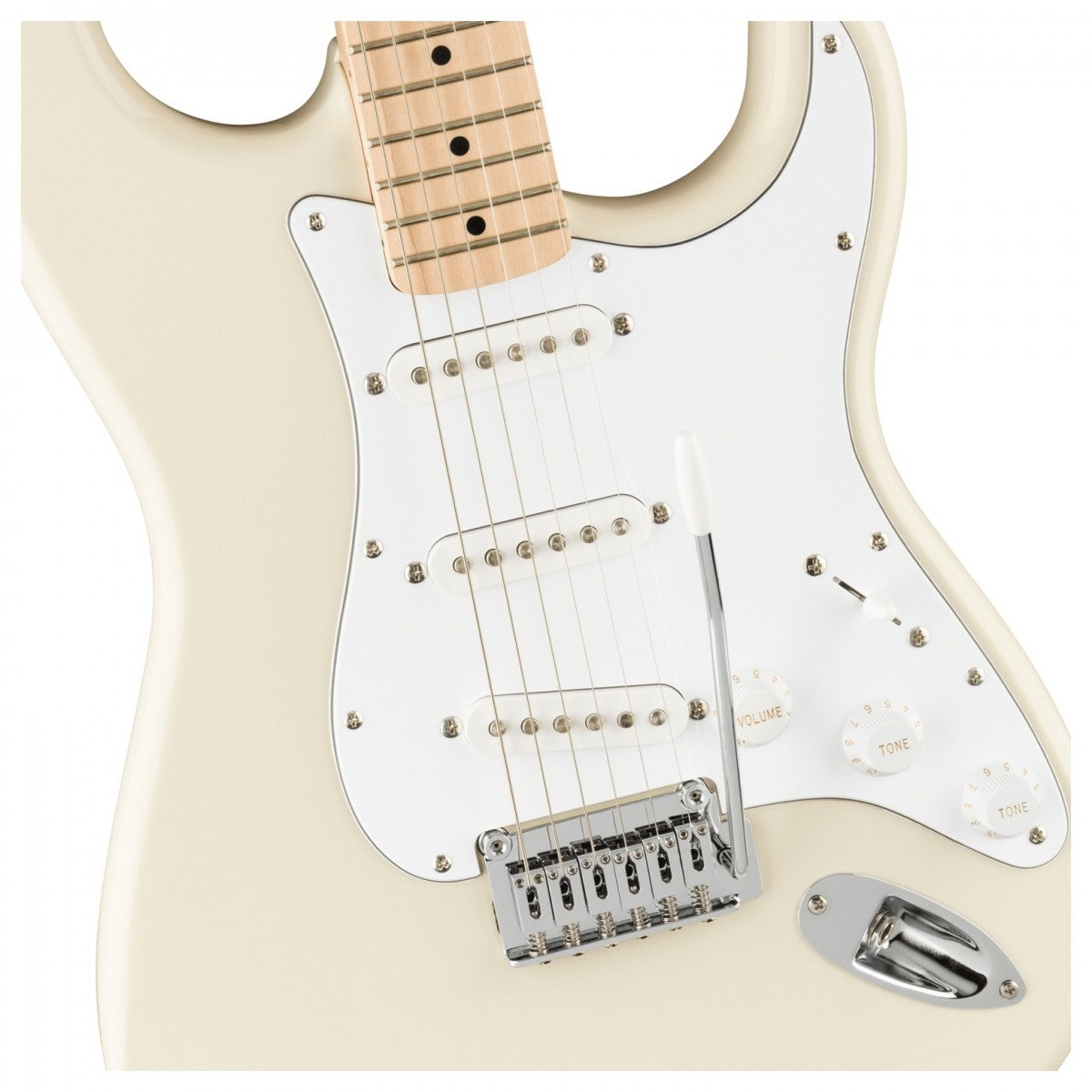 Đàn Guitar Điện Squier Affinity Stratocaster, Maple Fingerboard, Olympic White, #0378002505