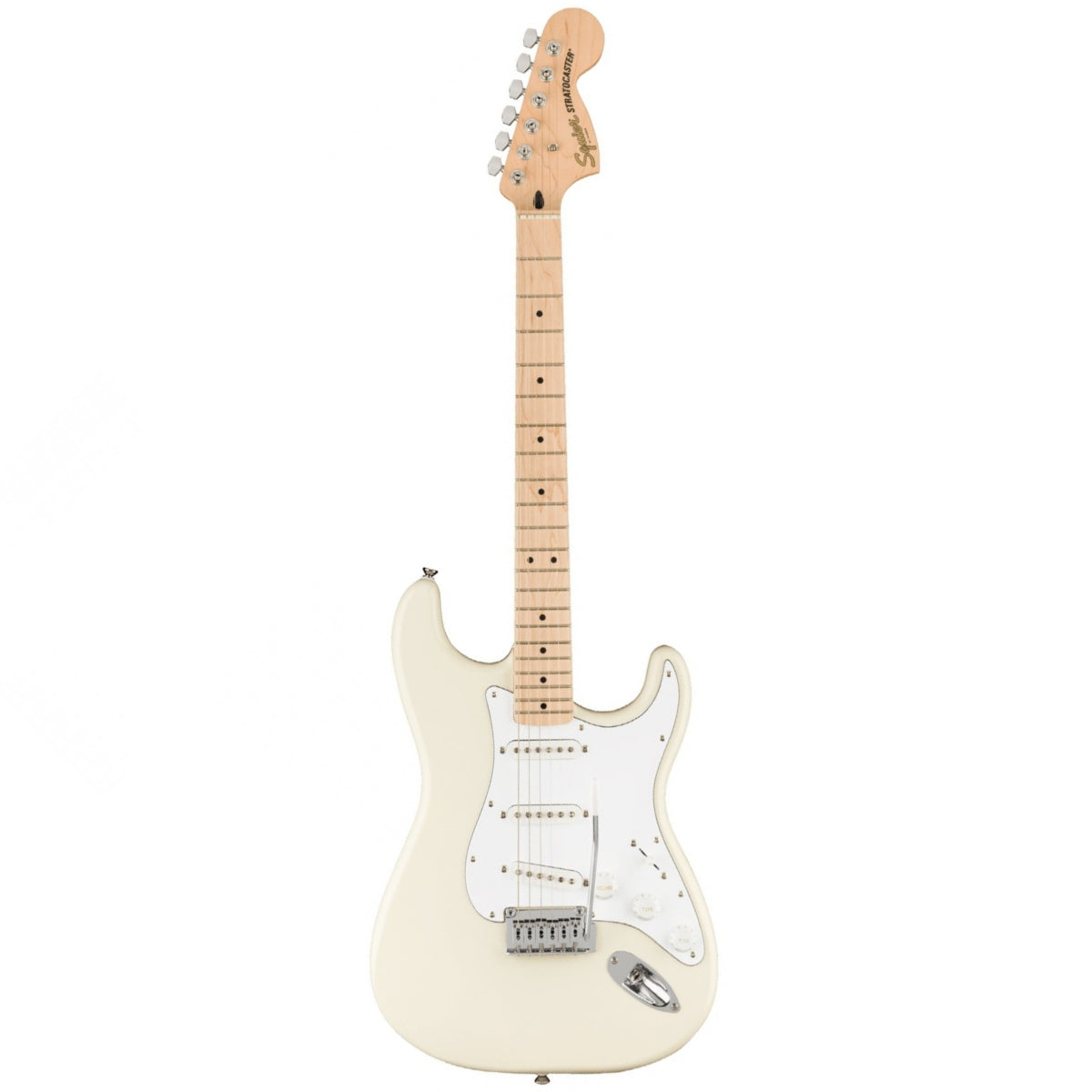 Đàn Guitar Điện Squier Affinity Stratocaster, Maple Fingerboard, Olympic White, #0378002505