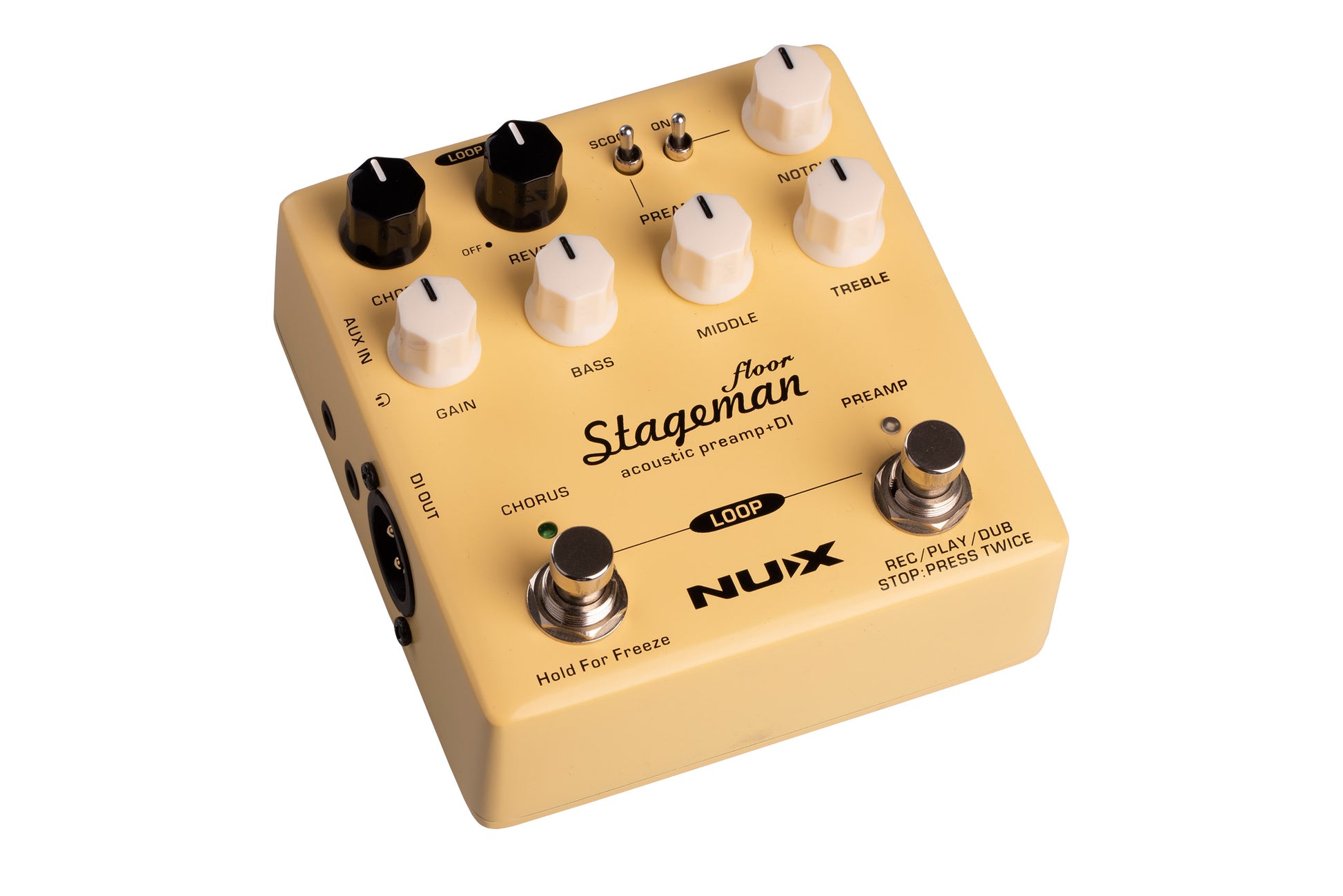 Pedal Guitar Nux Stageman Floor NAP5, Acoustic Preamp & DI