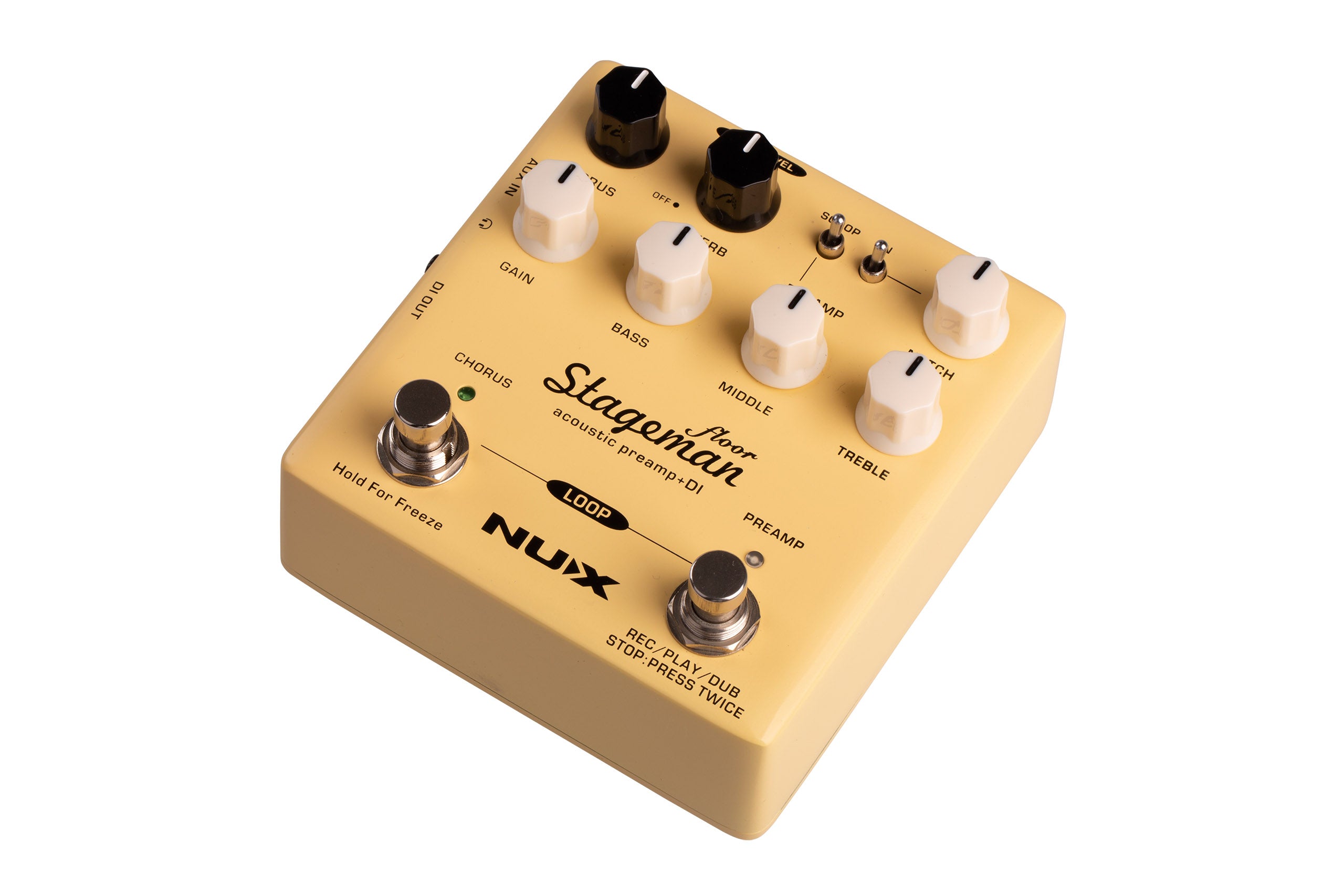 Pedal Guitar Nux Stageman Floor NAP5, Acoustic Preamp & DI