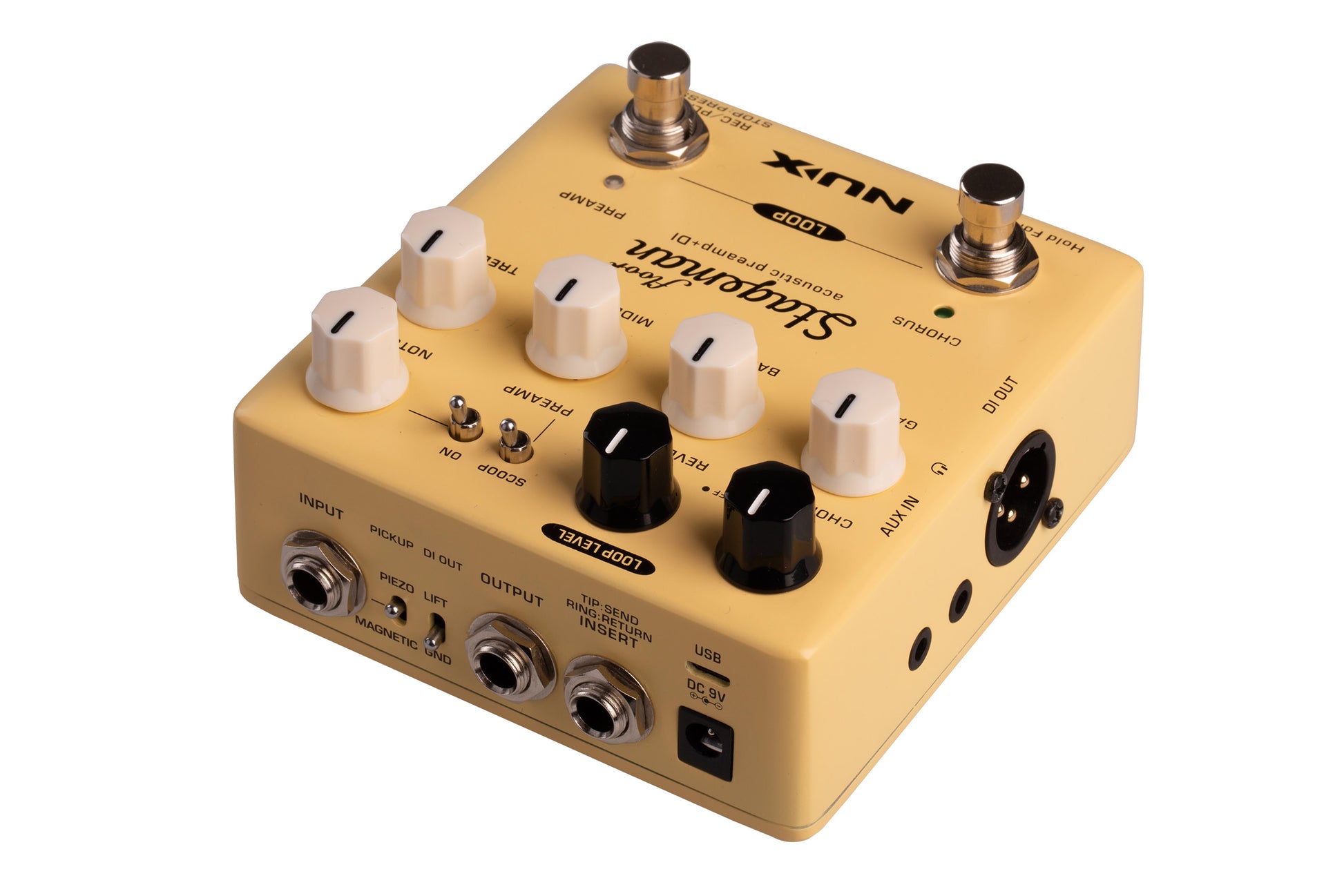 Pedal Guitar Nux Stageman Floor NAP5, Acoustic Preamp & DI