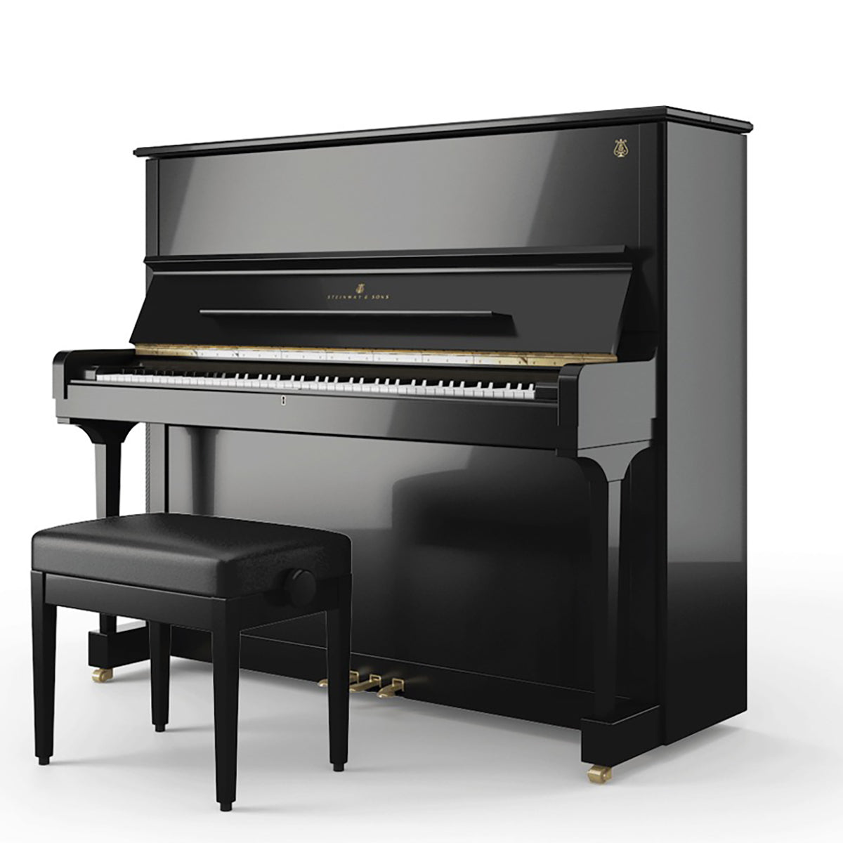 Đàn Piano Cơ Steinway & Sons K132 - Qua Sử Dụng