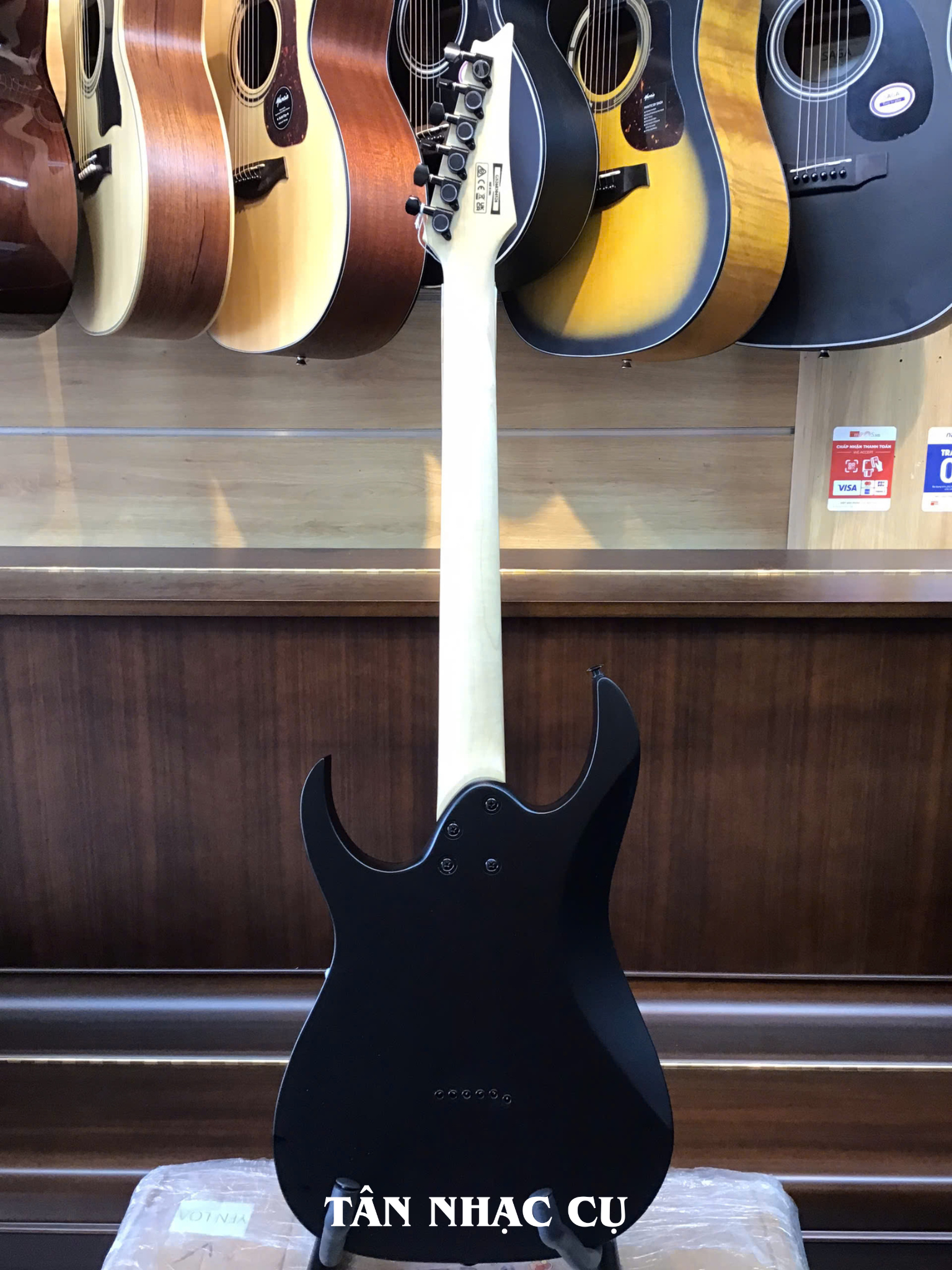 Đàn Guitar Điện Ibanez GRGR131EX, Purpleheart Fingerboard, Black Flat
