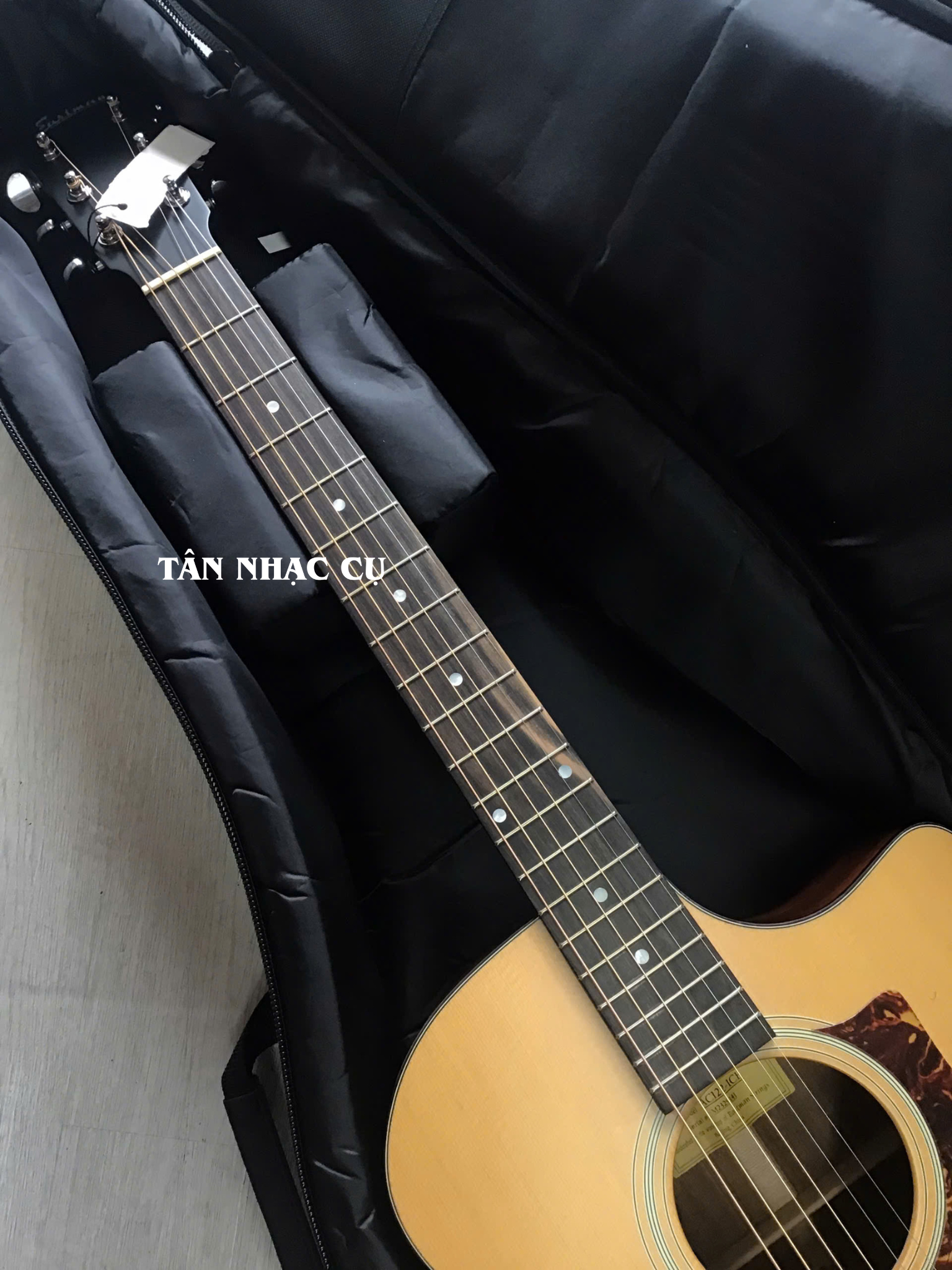 Đàn Guitar Acoustic Eastman AC122 1CE, Natural