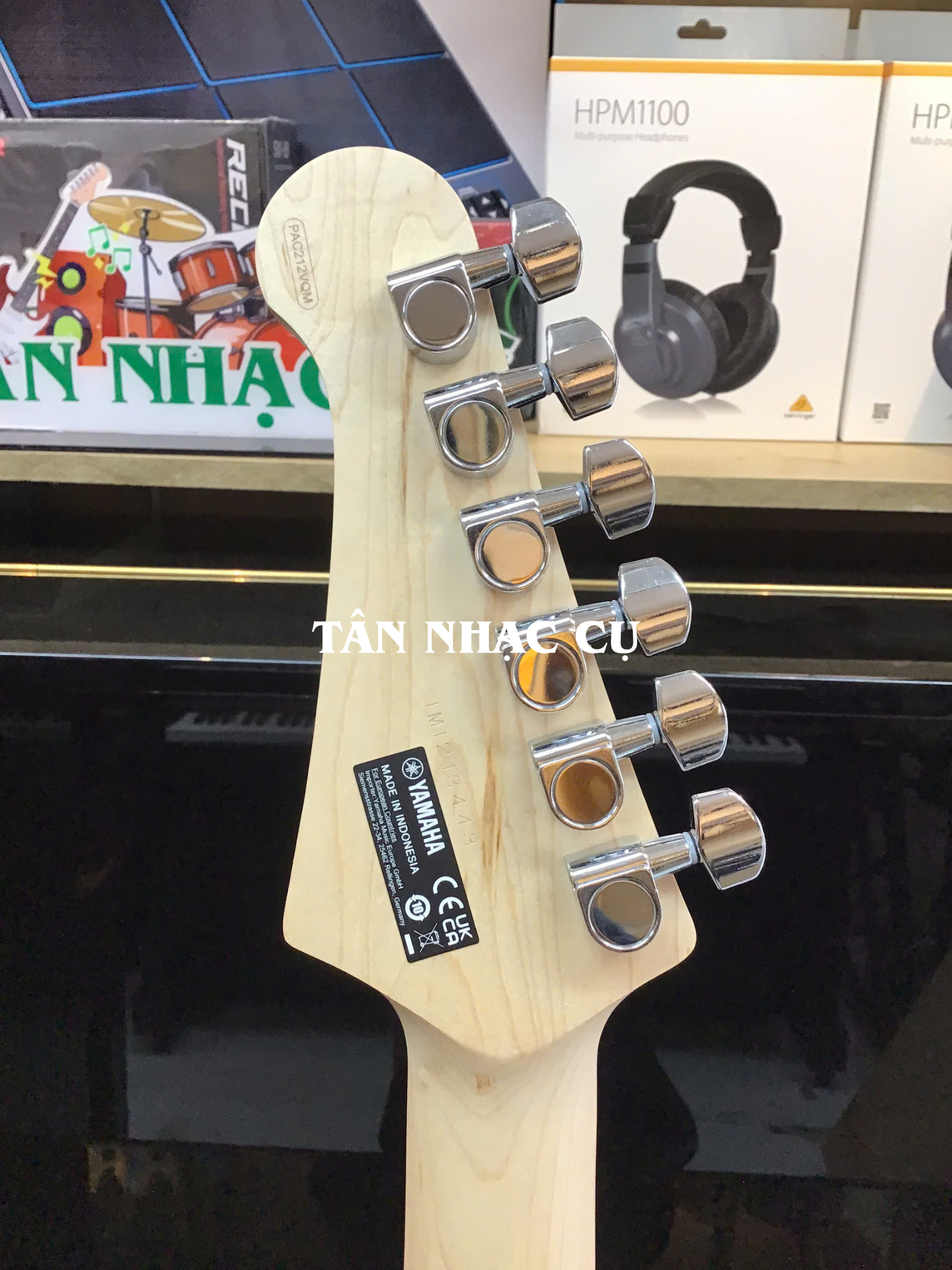 Đàn Guitar Điện Yamaha Pacifica PAC212VQM, Tobacco Brown Sunburst, HSS