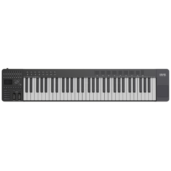 MIDI Keyboard Controller Nux NTK61, Black