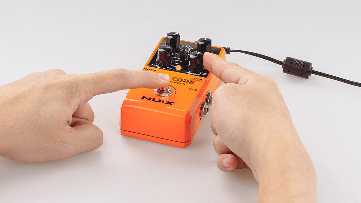 Pedal Guitar Nux Time Core Deluxe MKII, Delay Pedal