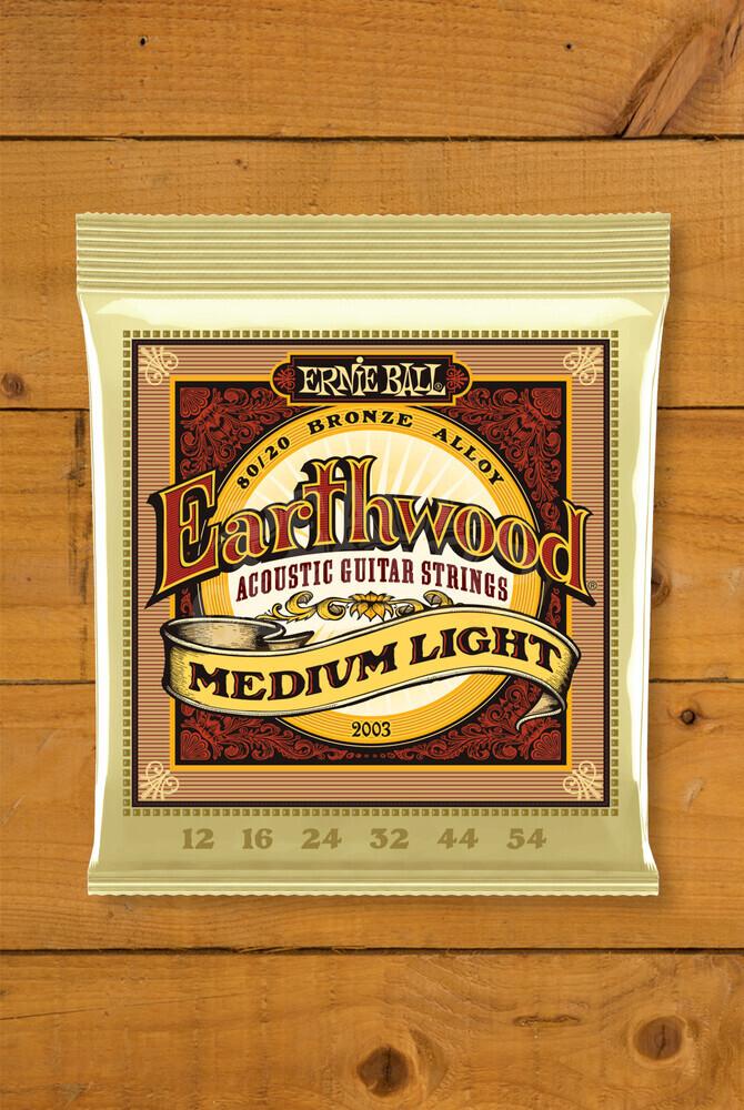 Dây Guitar Acoustic Ernie Ball Earthwood 80/20 Medium Light (12-54)