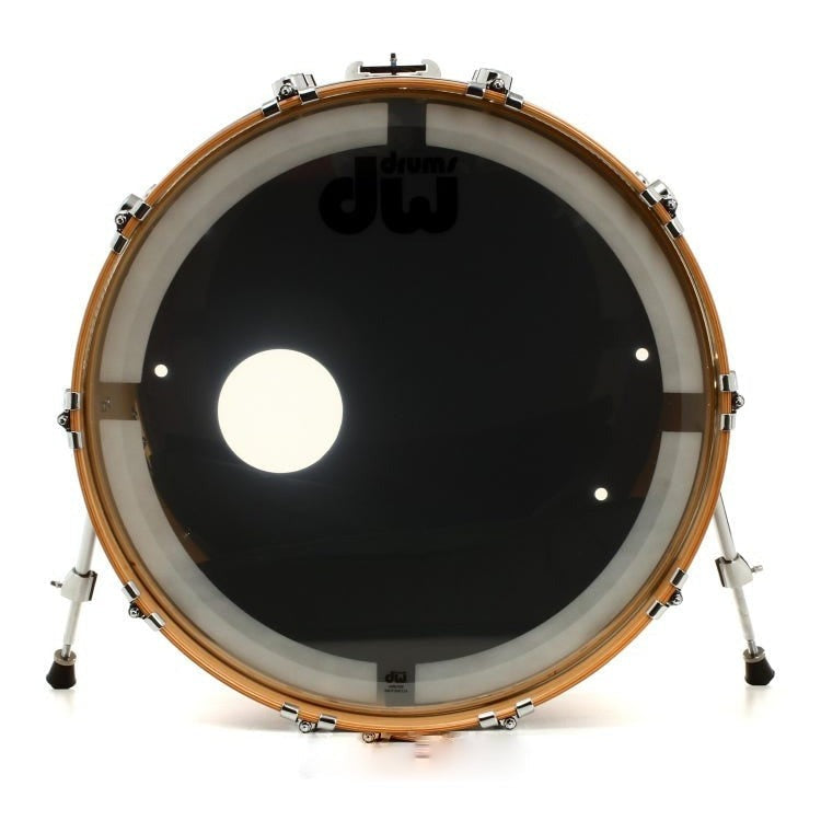 Trống Cơ DW Collector's Jazz Series 5 Pcs Shell Pack, Deep Rich Red Burst over Exotic Mapa Burl