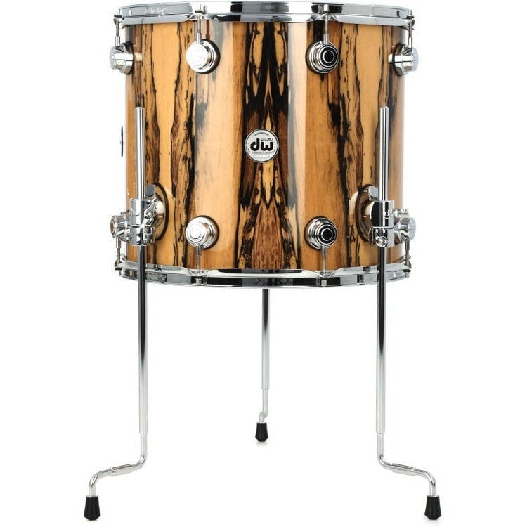 Trống Cơ DW Collector's Series Exotic 7 Pcs Shell Pack, Natural Lacquer over Ivory Ebony