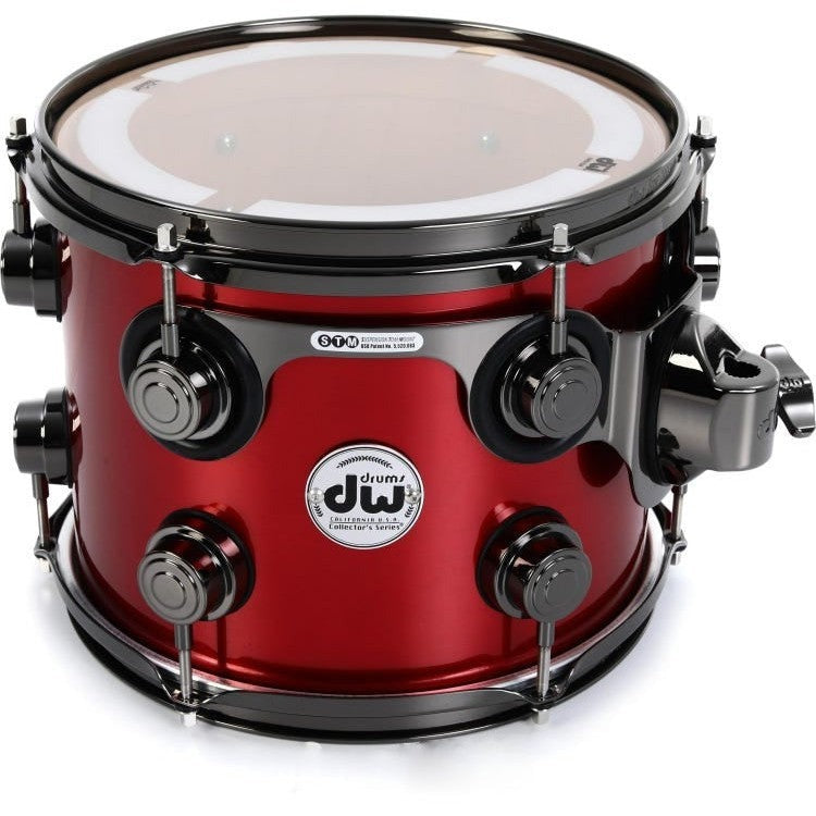 Trống Cơ DW Collector's Series Maple 5 Pcs Shell Pack, Red Anodized Stainless Finish