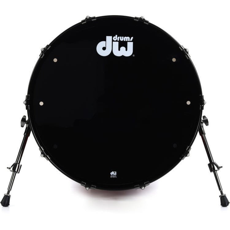 Trống Cơ DW Collector's Series Maple 5 Pcs Shell Pack, Red Anodized Stainless Finish