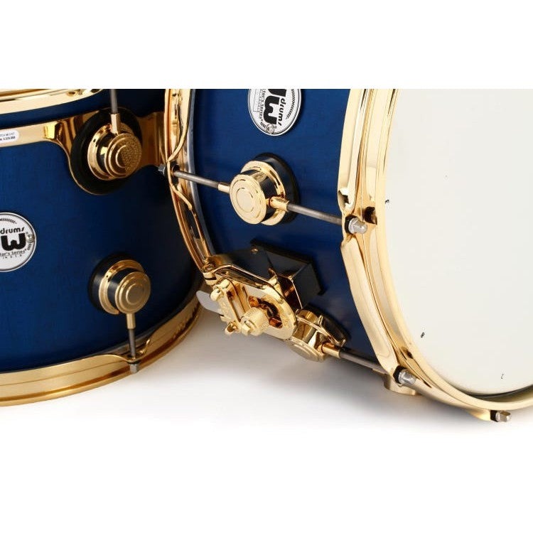 Trống Cơ DW Collector's Series MapleMahogany 7 Pcs Shell Pack, Satin Regal Blue
