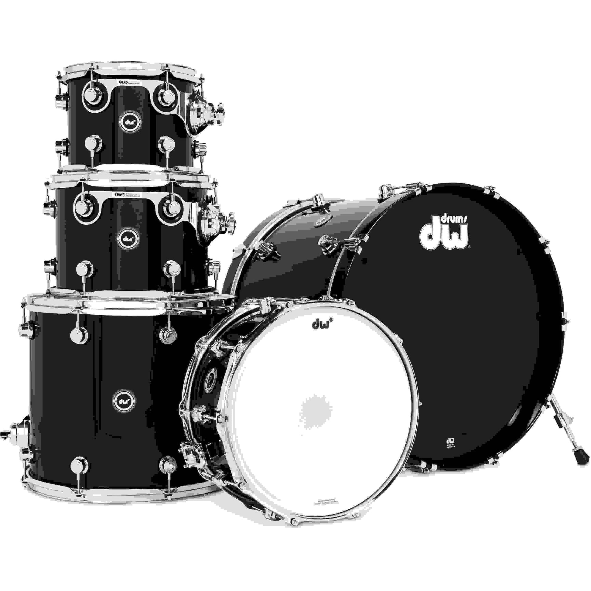 Trống Cơ DW DWe 5 Pcs Shell Pack, Midnight Blue Metallic