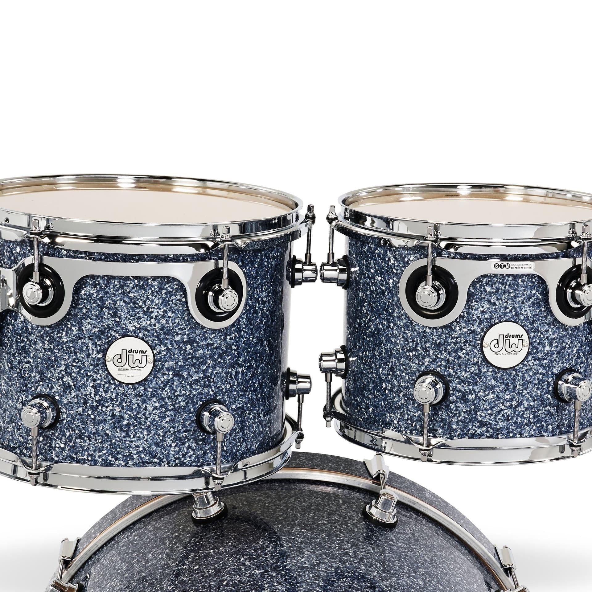 Trống Cơ DW Design Series 4 Pcs Shell Pack, Blue Granite, Limited Finish